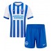 Brighton Danny Welbeck #18 Replica Home Minikit 2024-25 Short Sleeve (+ pants)